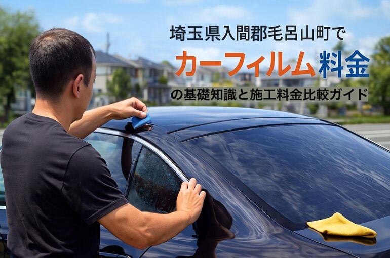 埼玉県入間郡毛呂山町でカーフィルムの基礎知識と施工料金比較ガイド